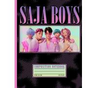 Kawaii K-Pop Composition Notebook: Cute Anime Boy Band Wide Ruled Journal for Students, Teens, Girls, and Music Fans