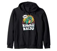 Kawaii Kaiju Cultura Pop Estética Japonesa Sudadera con Capucha