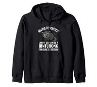 Kawaii Kids Girls Boys Always Be Yourself Binturong Lover Sudadera con Capucha