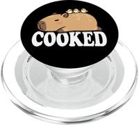 Kawaii Kids Sleep Cooked Boys Girls Capybara Pajama Shirt PopSockets PopGrip para MagSafe