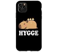 Kawaii Kids Sleep Hygge Boys Girls Capybara Pajama Shirt Carcasa para iPhone 11 Pro MAX
