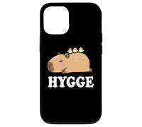 Kawaii Kids Sleep Hygge Boys Girls Capybara Pajama Shirt Carcasa para iPhone 12/12 Pro