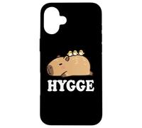 Kawaii Kids Sleep Hygge Boys Girls Capybara Pajama Shirt Carcasa para iPhone 16 Plus