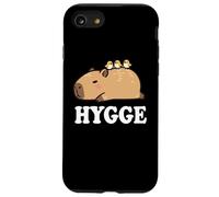 Kawaii Kids Sleep Hygge Boys Girls Capybara Pajama Shirt Carcasa para iPhone SE (2020) / 7/8