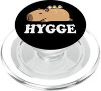Kawaii Kids Sleep Hygge Boys Girls Capybara Pajama Shirt PopSockets PopGrip para MagSafe