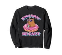 Kawaii Kids Womens Girls Donut Don't Worry Be Capy Lover Sudadera