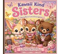 Kawaii Kind Sisters Coloring Book of Love & Encouragement: Heartwarming Pages Celebrating Sisterhood, Kindness & Forever Friendship (Kawaii Kind family)