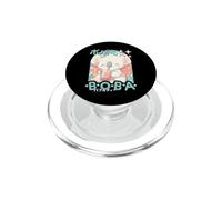 Kawaii Koala Boba Anime Koala Bear Loving Bubble Tea Neko PopSockets PopGrip para MagSafe