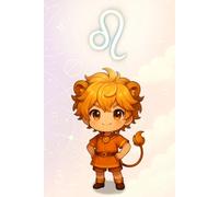 Kawaii Leo with Chibi Boy: Lined Kawaii Notebook | Cute Leo Zodiac Journal for Writing and Drawing