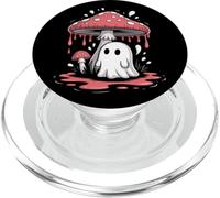 Kawaii Lindo Boo En Paraguas Seta Halloween Cottagecore PopSockets PopGrip para MagSafe