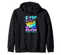 Kawaii Love Coffee Video Juegos Ramen Y K-Pop Fans Regalo Sudadera con Capucha