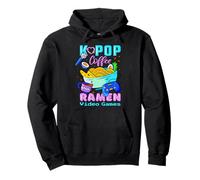 Kawaii Love Coffee Video Juegos Ramen Y K-Pop Fans Regalo Sudadera con Capucha