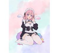 Kawaii Maid Anime Notebook - Cute College Ruled Journal: Pastel Aesthetic Pink Lined Pages with Anime Maid Illustrations, 90 Pages Large Size (8.5×11)