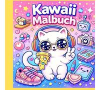 Kawaii Malbuch - Süß, cool & total im Trend!: modernes Kawaii-Malbuch - perfekt für Kinder und Jugendliche, die süße Motive lieben, aber trotzdem etwas Cooles und Zeitgemäßes suchen