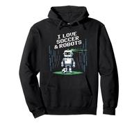 Kawaii ME Encanta EL FÚTBOL Y LOS Robots Solo el Chico Que GANA el Juego de robótica Sudadera con Capucha