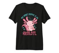 Kawaii Mexicano Anfibio Mi Espíritu Animal Es Un Axolotl Camiseta Premium