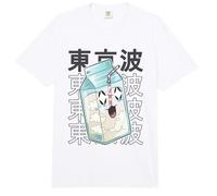 Kawaii Milk Carton Japonés Estética Chicas Adolescente Anime Comfort Colors Adult Heavyweight T-Shirt
