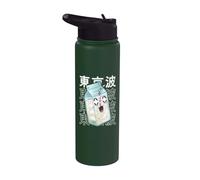 Kawaii Milk Carton Japonés Estética Chicas Adolescente Anime Stainless Steel Insulated Water Bottle