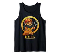 Kawaii Mitología Griega Hades Chibi Antigua Grecia Dios Camiseta sin Mangas