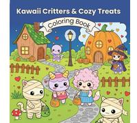 Kawaii Monsters Coloring Book for Adults: Cute Halloween Creatures, Sweet Ghosts, and Adorable Spooky Scenes | Cozy Cute Art for Stress Relief and ... - Featuring Vampires, Ghosts, and Witches