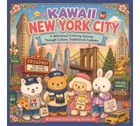 KAWAII NEW YORK CITY: A Whimsical Coloring Journey Through Culture, Traditions & Customs