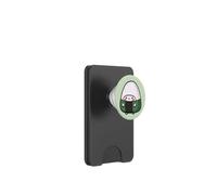 Kawaii Onigiri Face para fanáticos del Anime, lectores de Manga PopSockets PopWallet para MagSafe