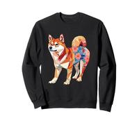 Kawaii Origami Shiba Inu/Soporte para Perros con patrón de Sudadera