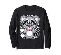 Kawaii Oso Koala Disfraz de Mapache Koalas Manga Larga