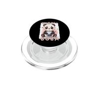 Kawaii Panda Boba Anime Panda Bear Love Bubble Tea Neko PopSockets PopGrip para MagSafe