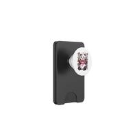 Kawaii Panda with Heart Sweet Panda Bear with a Heart Symbol PopSockets PopWallet para MagSafe