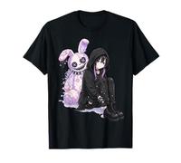 Kawaii Pastel Goth Bunny Anime Triste EMO Chica Alternativa Camiseta