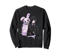 Kawaii Pastel Goth Bunny Anime Triste EMO Chica Alternativa Sudadera