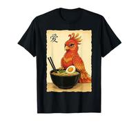 Kawaii Phoenix Ramen Bowl Fideos japoneses Anime Cup Sopa Camiseta