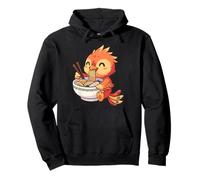 Kawaii Phoenix Ramen Bowl Fideos japoneses Anime Cup Sopa Sudadera con Capucha