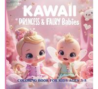 Kawaii Princess & Fairy Babies - Coloring Book for Kids: Adorable Baby Princesses, Tiny Fairies & Easy Coloring Fun for Ages 3-5