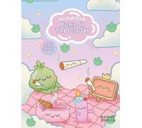 Kawaii Puff Co. Picnic In The Clouds Adult Coloring Book: A cute, funny 4/20 adventure series