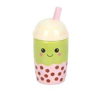 Kawaii - Quemador de aceite de té de burbujas y calentador de cera, idea de regalo de aromaterapia, cerámica, 7.1 x 3.25 x 3.25 pulgadas
