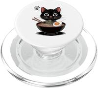 Kawaii Ramen Cat Neko Anime Kanji Love Poster Art PopSockets PopGrip para MagSafe