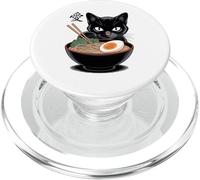 Kawaii Ramen Cat Neko Anime Kanji Love Poster Art PopSockets PopGrip para MagSafe
