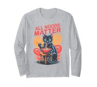 Kawaii Ramen Cat Todos LOS Estados DE ÁNIMO IMPORTAN Mamá Selfie Pasivo Papá Manga Larga