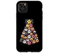 Kawaii Ramen Donut Árbol De Navidad Comidas Deliciosas Carcasa para iPhone 11 Pro MAX