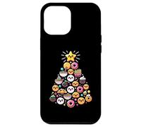 Kawaii Ramen Donut Árbol De Navidad Comidas Deliciosas Carcasa para iPhone 12 Pro MAX