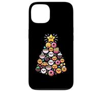 Kawaii Ramen Donut Árbol De Navidad Comidas Deliciosas Carcasa para iPhone 13