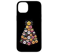 Kawaii Ramen Donut Árbol De Navidad Comidas Deliciosas Carcasa para iPhone 14 Plus