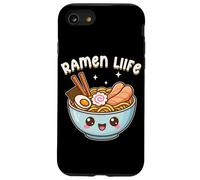 Kawaii Ramen Life Bowl Of Ramen Fideos Sopa Anime Otaku Carcasa para iPhone SE (2020) / 7 / 8