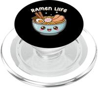 Kawaii Ramen Life Bowl Of Ramen Fideos Sopa Anime Otaku PopSockets PopGrip para MagSafe