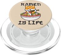 Kawaii Ramen Shiba Inu Perro Anime Fideos Japoneses PopSockets PopGrip para MagSafe