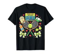 Kawaii - Raqueta de Tenis con diseño para el día del Juego Camiseta