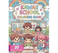 Kawaii School Life Coloring Book for Kids Ages 4-8: Adorable School-Themed Coloring Pages with Cute Students, Fun Classroom Scenes, and Easy-to-Color ... Coloring (The Ultimate Kawaii Color Club)