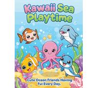 Kawaii Sea Playtime: A Cute Kawaii Ocean Coloring Book for Kids Ages 4-12 | Fun Sea Animals, Playful Underwater Friends & Easy Coloring Pages for ... - For Those Who Love Cute Ocean Adventures